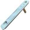 Generico Maniglia MASTER ad Incasso FAST LOCK 6397.1, Zama, Bianco RAL 1013, per Anta Secondaria, Sistema Alluminio fino a 38mm