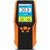 KOROBIE Rilevatore di gas, Sensore di temperatura e umidità con display LCD, rilevatore di qualità dell'ossigeno portatile industriale per lavoro e casa