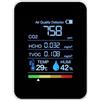 Générique Portatile Air Quality Monitor, Indoor Carbon Dioxide Detector, Clear Digital Display, 3,54 x 1,57 x 2,76 pollici Compact Safety Tester for Grow, Bedroom, Office, Health Protection