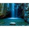 murando Carta da parati Cascata Paesaggio 300x231 cm Fotomurali in TNT Murale alla moda Decorazione da Muro XXL Poster Gigante Design Soggiorno Cameretta Carta per pareti Natura verde 100403-182