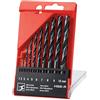Hilti - Set di punte elicoidali per trapano HSS, 1-10 -10 mm