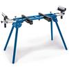 Scheppach Tavolo di lavoro Scheppach UMF1600 | Banco macchina compatibile con il 95% di tutte le troncatrici sul mercato | Altezza 740mm | Estensione laterale 1- 1,65m | Capacità di carico max. 200kg