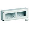 Vimar Boxe - Superficie Box IP40 8 modulo 4 X 2 orizzontale Serie supporto da parete