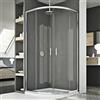 Idralite Box doccia semicircolare 80x80 CM H185 trasparente mod. Junior