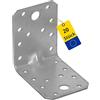 DMX kpl4 pesanti connettore ad angolo con modanature 70 X 70 X 55 X 2,0 mm/Confezione grande, 20 pezzi, 4054