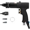 Yuecoom Rivettatrice pneumatica per utensili pneumatici, kit di attrezzi per pistola con dado per rivettatura ad aria automatica per pistola rivettatrice(KP-739A M6/M8)