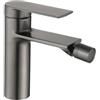 Rea - Rubinetto Da Bidet Storm Titanium Miscelatore Monocomando In Ottone Per Wc Bagno (Titanium) 16,5 X 4,5 X 14,5 cm