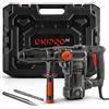 Dnipro-M Martello Perforatore Elettrico BH-30 1400W SDS Max 9J - Trapano Tassellatore a Percussione 3800 colpi/min con Regolazione Velocità, Frizione R-Control e Accessori Inclusi di Dnipro-M