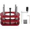 Akozon Router Lift, Router Lift Base Lega di Alluminio Router Table Saw Insert Plate di Sollevamento Kit Base per Piccole Macchine da Taglio