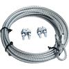 PEB FUNE ZINCATA PER BASCULANTI PRETAGLIATA GANCIO ASOLA (MM 4 X 3,0 MT)