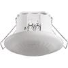 Theben 1030052 LUXA 103 S360-100-12 DE-UP WH I PIR I Rilevatore di presenza a infrarossi passivo I 360° I 1 canale I Incasso I Fino a 400W LED I 230V