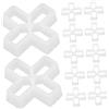 Uonlytech Kit Distanziatori Per Fughe Di Piastrelle 100 Pezzi Distanziatori Livellanti Per Piastrelle Da 1 Cm Per Linstallazione Di Pavimenti in Piastrelle Di Ceramica Su Terrazze E Patii