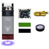 LASER TREE Kit modulo laser 5W potenza ottica con aria assistita, LASER TREE 40W 45mm fisso Focus Balance incisione e testa di taglio, 450nm incisore laser testa modulo per macchina incisore laser, 12V