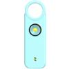 Lancoon Forte allarme di sicurezza con volume da 135 dB, luce a LED, allarme di emergenza personale per donne, ragazze, bambini, portatile, nota di batteria scarica, portachiavi blu