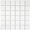 MOSANI Piastrelle a mosaico in ceramica, bianco antico, antiscivolo, MOS14-0111-R10_f