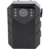 Pyhodi Telecamera Indossabile dal Corpo WiFi 4K Ultra HD con Obiettivo Grandangolare, Visione Notturna, Rilevamento del Movimento, Leggera e Antiurto Impermeabile, Telecamera per