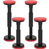 Fyeme 2 aste di supporto telescopiche regolabili, 18-45 cm, supporti di montaggio, supporta fino a 200 kg, supporti telescopici per pensili, armadi, TV, mobili da cucina (4 pezzi)