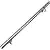 CAVATINY Corrimano in acciaio inox, ringhiera per scale, parapetto, balcone, montaggio a parete, per interni ed esterni, ringhiera per scale in acciaio inox (140 cm)