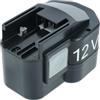 vhbw batteria compatibile con AEG B12, BF12, BS2E 12T, BEST 12X, BEST 12BBPB, BDSE 12T, BX12, BXL12, MX12 utensile (2100 mAh, NiMH, 12 V)