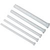 QUARKZMAN 5pz Molla Piegatrice Set per Tubi Rame OD 1/4'' 3/8'' 1/2'' 5/8'' Piegatrice Molla per Tubi Rame Piegatrice Spirale Molla Piegatrice per Tubi Rame Alluminio Argento