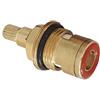 BE-TOOL Cartuccia a disco in ceramica a 20 velocità di ricambio in ottone per bagno o cucina (doppio filetto tipo H)