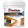MaxMeyer Pittura per esterni Quarzo Fine BIANCO 4 L