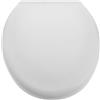 LOLIPPYY Sedile Wc Imbottito in Schiuma Eva Spesso Bianco, Copriwater Ergonomico Silenzioso per Anziani e Uso Domestico, Installazione senza Attrezzi e Facile Pulizia Antimacchia