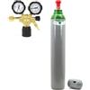 Bestschweissen.de Argon, bombola di gas di protezione Argon, 10 l, con riduttore di pressione, Argon, bottiglia di argon, 200 bar + riduttore di pressione Ar/CO2-10 BestSchweissen.de per saldatura TIG MIG MAG