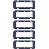 Electron 5 Supporti a 6 moduli/posti per placche, scatola 506 507, Compatibile Con BTicino Axolute Air, alta qualità e lunga durata, per placche in plastica, alluminio e vetro, originali e compatibili