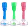 Generic Aeratore per rubinetto del lavandino, aeratore del rubinetto, rubinetto della cucina, estensore, sostituzione della testa, soffione doccia a prova di spruzzi, aeratore in silicone, 3 colori e 3 pezzi