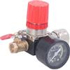 Generic Regolatore di Pressione 'aria 0-180 PSI 4 Fori Regolatore del Compressore d'aria di Misurazione Precisa Regolabile in Stile Europeo di Facile Lettura per Utensili Pneumatici