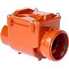 Uzman Valvola di riflusso in acciaio inox DN110, protezione contro il riflusso, DN100