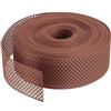 Fassadenprofile Griglia di ventilazione a nastro 60m x 80mm Rosso in PVC - griglia aerazione e strisce anti piccioni per tetto e facciata