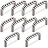 SOTECH 10 x SOTECH maniglie ad arco BG03e ACCIAIO INOX massiccio Ø 10 mm/BA 64 mm/Maniglie per mobili Maniglie per cucina