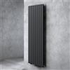 doporro Radiatore Verticale da Bagno 180x61cm, Radiatore a Pannello Termoarredo da Parete e Pavimento in Acciaio, Antracite