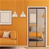 HYNSERV Zanzariera Magnetica Per Porte 85x230cm Chiusura Automatica Tenda Anti Zanzare Insetti Impedendo Agli Insetti Di Entrare Facile da Installare per Balconi Portefinestre,Grigio A