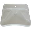 Arredobagnoecucine Lavabo lavandino da bagno ergonomico per disabili e anziani in ceramica 66X56