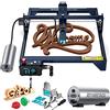 ATOMSTACK MAKER ATOMSTACK A10 Pro 50W incisione laser, potenza laser 10W con 30 L/min Air Assist, taglierina laser offline incisore laser CNC, macchina per incisione a fuoco fisso 410x400 mm per legno metallo vetro