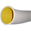 Doubleyou Geovlies & Baustoffe 10 m drenaggio DN 50 Giallo + 10 m di drenaggio in tessuto non tessuto