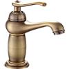 moonsun Rubinetto per lavabo per bagno miscelatore in antico rubinetteria in rame stile europeo rubinetteria
