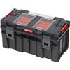 Qbrick System Cassetta Attrezzi Vuota Cassetta Porta Utensili Valigetta Lavoro 450 x 260 x 240 mm Nero Rosso PRO 500 Profi