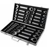 DaiJiubu Set di attrezzi con chiave a cricchetto, per auto, set di chiavi a cricchetto, 6 - 32 mm, 22 pezzi
