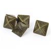 Aexit 5 Pcs 30x30mm bronzo tono quadrato piramidale rivetto borchie in fai da te mobili raccordi ID: 836646