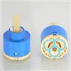 F/A Cartuccia Del Rubinetto Da 25/35/40 Mm, Cartuccia Del Disco Ceramico Cartuccia Del Miscelatore Dell'acqua Della Cartuccia Di Ceramica Rubinetto Di Controllo Interno Valvola In Plastica PP,E-40MM