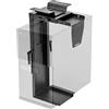 Duronic DMHD1 Supporto per CPU sotto la scrivania | Sostegno PC fisso regolabile | Peso massimo 10kg | Supporto per computer girevole 360° | Compatibile con tutti i CPU torre