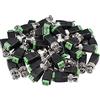 Generic XYWHPGV Connettori coassiali BNC maschio a CAT5 Terminale a vite per CCTV Telecamera di sorveglianza di sicurezza domestica RG59 Cavi coassiali di trasmissione video 50 pezzi(59a6d 6532e 1cbe9 44138
