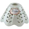 fd-bolletta arredamento e illuminazione Paralume ceramica bianca,campanella sostituzione per lampada,ricambio vintage vf15 Misure:H 7,5cm, Ø paralume 13,5cm, Ø esterno imboccatura 4,5cm