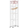 SCEDIL Trabattello altezza di lavoro 7.40 m in acciaio serie M5 LUX made in italy I SCEDIL
