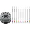 Limtula Kit di cacciaviti professionali per orologi, occhiali e accessori, per rimuovere la sostituzione e la riparazione di cacciaviti elettronici da 0,8 mm-2,0 mm, 9 pezzi