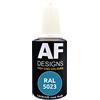 Alex Flittner Designs Penna per ritocchi RAL 5023 - Blu chiaro - Lucido - 20 ml - Penna per riparazione acrilica - Vernice per ritocchi per legno, metallo, mobili da bagno